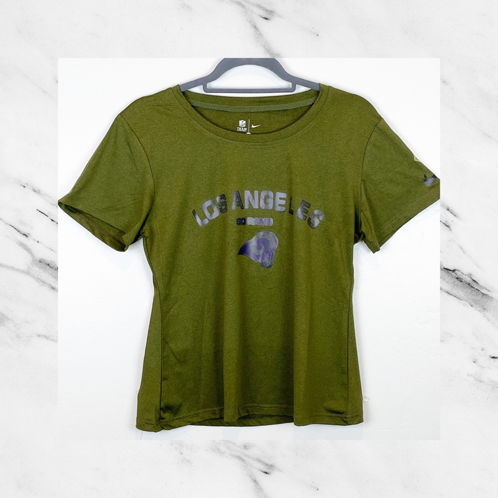 NFL Los Angeles Rams Nike Green T-Shirt